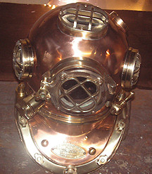 Diver's Helmet after renovation